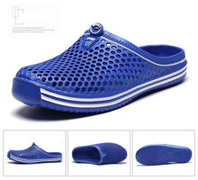 Load image into Gallery viewer, Womens Sandals Summer Fashion Hollow Out Breathable Beach Slippers Flip Flops EVA Massage Slippers Sandals Garden Clogs Shoes Women's Breathable Sandals Water Slippers