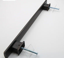 Load image into Gallery viewer, Wooden Door Glass Knob Handle Hotel Villa European Style Simple Antique Black Surface Mounted Solid Barn Pull Hand Wardrobe Shoe Cabinet Bathroom Cabinet Handle Drawer Handle
