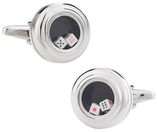 Load image into Gallery viewer, Working Dice Cufflinks