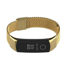Load image into Gallery viewer, Wrist Strap Smart Wristband Metal Bracelet Band Compatible With Smart Watch Adjustable Stainless Steel Loop Mesh Magnetic Strap Replacement Wristbands Bracelet Fitness And Wellness Tracker For Women Men