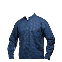 Load image into Gallery viewer, Bullhide Western Shirt ( Blue Diamond ) - Men's Western Shirt
