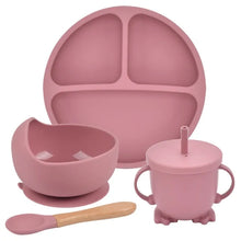 Load image into Gallery viewer, Silicone Baby Feeding Spoon Set - # BAGE21110006
