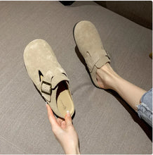 Load image into Gallery viewer, Chic Plush Leather Winter Shoes - # GIAA73610001