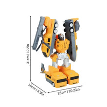 Load image into Gallery viewer, DIY Magnetic Engineering Vehicle & Robot Toy for Kids - # BOT&G52710006