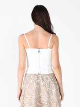 Load image into Gallery viewer, Zip up corset top with straps