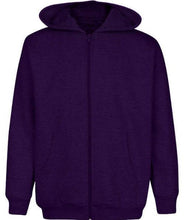Load image into Gallery viewer, Youth Full Zip Hooded Sweatshirt