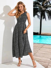 Load image into Gallery viewer, Zoe Asymmetrical Midi Dress