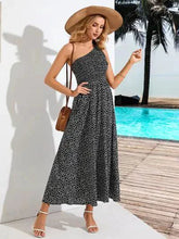 Load image into Gallery viewer, Zoe Asymmetrical Midi Dress