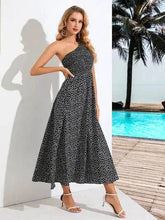 Load image into Gallery viewer, Zoe Asymmetrical Midi Dress
