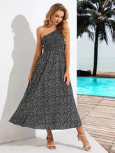 Load image into Gallery viewer, Zoe Asymmetrical Midi Dress