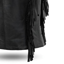 Load image into Gallery viewer, Apache Women's Leather Motorcycle Vest