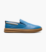 Load image into Gallery viewer, Stacy Adams Delmar French Blue Plain Toe Slip-on Men’s Comfort Shoe