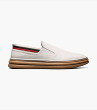 Load image into Gallery viewer, Stacy Adams Delmar White Plain Toe Slip-on Men’s Comfort Shoe