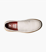 Load image into Gallery viewer, Stacy Adams Delmar White Plain Toe Slip-on Men’s Comfort Shoe