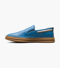 Load image into Gallery viewer, Stacy Adams Delmar French Blue Plain Toe Slip-on Men’s Comfort Shoe