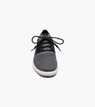 Load image into Gallery viewer, Stacy Adams MOXLEY Black/Gray Knit Lace Up Sneaker
