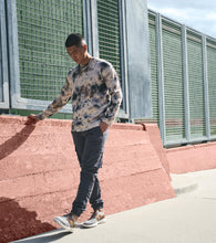 Load image into Gallery viewer, Stacy Adams MOXLEY Gray Multi Knit Lace Up Sneaker