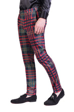 Load image into Gallery viewer, Barabas CP201 GRIP SPOT Tiger Checkered Slim Fit Dress Pant