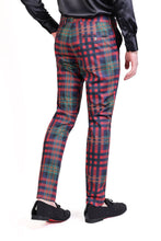 Load image into Gallery viewer, Barabas CP201 GRIP SPOT Tiger Checkered Slim Fit Dress Pant