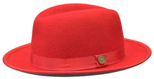 Load image into Gallery viewer, Bruno Capelo Princeton Fedora Two-Tone 100% Australian Wool Dress Fedora Hat