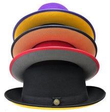 Load image into Gallery viewer, Bruno Capelo Princeton Fedora Two-Tone 100% Australian Wool Dress Fedora Hat