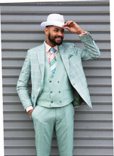 Load image into Gallery viewer, Steven Land | Zeus 3 PC Suit | Classic Fit | Mint ZEUSSL7764142R