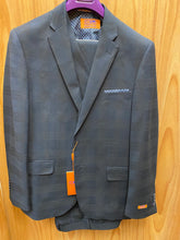Load image into Gallery viewer, Steven Land Modern Man Carlo Plaid 3-Piece Suit Size 38R