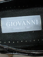 Load image into Gallery viewer, Giovanni Mason Black Croc-print Leather Hand Made Oxford Men's Dress Shoes