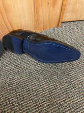 Load image into Gallery viewer, Giovanni Preston Black Leather Hand Made Oxford Men's Dress Shoes