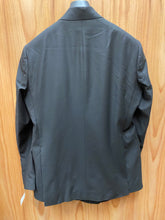 Load image into Gallery viewer, Alberto Nardoni Black Slim Fit European Double Breasted Suit with Gold Buttons