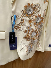 Load image into Gallery viewer, Blu Martini Cream Slim Fit 2-Piece Prom Suit 9306-SEA.T 006