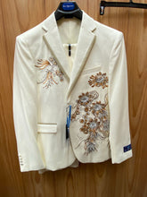 Load image into Gallery viewer, Blu Martini Cream Slim Fit 2-Piece Prom Suit 9306-SEA.T 006
