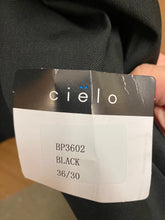 Load image into Gallery viewer, Cielo BP3602 Ultra-slim Black Double Breasted Suit
