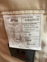 Load image into Gallery viewer, Kent & Park JP106 Orange Floral Print 4-Piece Suit