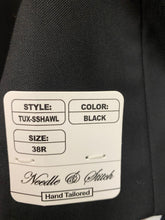 Load image into Gallery viewer, Needle & Stitch Black Slim Fit Tuxedo 38R 32W