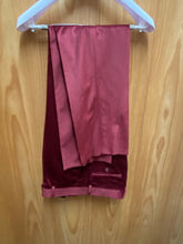 Load image into Gallery viewer, Vitali Grey/Burgundy Checkered Velvet 2-Piece Modern Fit Suit