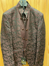 Load image into Gallery viewer, Moda Color European Burgundy 4-Piece Formal Wool Tuxedo Suit