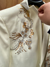 Load image into Gallery viewer, Blu Martini Cream Slim Fit 2-Piece Prom Suit 9306-SEA.T 006