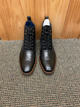 Load image into Gallery viewer, Stacy Adams Malone Black Lace-up Suede & Leather Chelsea Boot