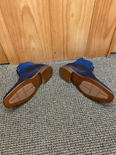 Load image into Gallery viewer, Stacy Adams Malone Navy Lace-up Suede & Leather Chelsea Boot