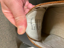 Load image into Gallery viewer, Giovanni Milford Tan Croc-print Leather Hand Made Oxford Men's Dress Shoes
