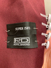 Load image into Gallery viewer, Royal Diamond Burgundy 3-Piece Modern Fit Tuxedo