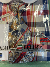 Load image into Gallery viewer, Daniel Ellissa DS3767P2 Navy/Red Dress Shirt