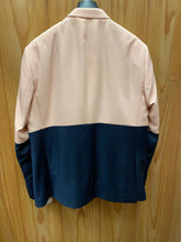 Load image into Gallery viewer, Moda Color Pink/Navy 2-Tone European Fashion Wool Double Breasted Suit Slim Fit