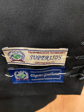 Load image into Gallery viewer, Elegante Gentilumo Black Nehru collar 2-Piece Suit 46S