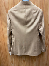 Load image into Gallery viewer, Moda Color Dark Tan European 1-button Double Breasted Wool Suit