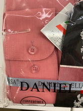 Load image into Gallery viewer, Daniel Ellissa DS3001 Rose Convertible cuff Men’s Dress Shirt