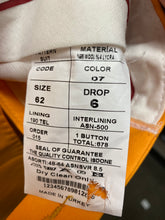 Load image into Gallery viewer, Alberto Nardoni Orange Slim Fit European Double Breasted Suit with Gold Buttons