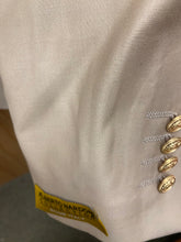 Load image into Gallery viewer, Alberto Nardoni Tan Slim Fit European Double Breasted Suit with Gold Buttons