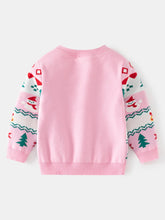 Load image into Gallery viewer, Children's Christmas Snowman Thick Knit Sweater | NCS
